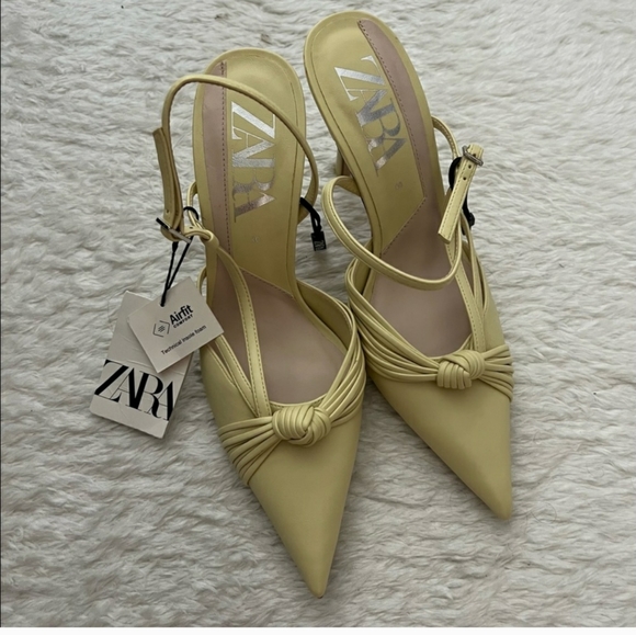 ZARA KNOTTED HEELED SHOES 🎉 - Picture 11 of 12